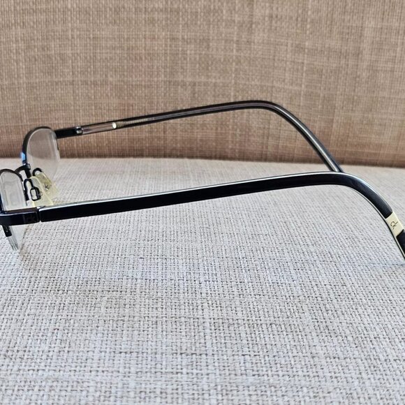 Calvin Klein Women Eyeglasses Frame Half Rim Glasses 5132MBG Black 48[]18 135 - Picture 12 of 13